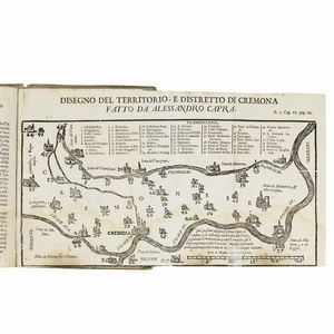 (Architettura civile e militare - Cremona - Illustrati 700)   CAPRA, Alessandro.   La nuova architettura civile, e militare di Alessandro Capra architetto, e cittadino cremonese. Tomo primo [-secondo].   In Cremona, Pietro Ricchini, a spese del sudetto e di Giuseppe Forbici, 1717.  - Asta LIBRI, MANOSCRITTI E AUTOGRAFI - Associazione Nazionale - Case d'Asta italiane