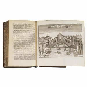 (Viaggio - Italia - Illustrati 700)   [LA MARRE, Marie-Jeanne de].   Description Historique de l’Italie, en forme de dictionnaire.     A La Haye, Chez Pierre Gosse, fils, libraire, 1776.  - Asta LIBRI, MANOSCRITTI E AUTOGRAFI - Associazione Nazionale - Case d'Asta italiane