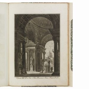 (Architettura - Illustrati 700)   VIGNOLA (BAROZZI, Giacomo, da).   Il Vignola illustrato proposto da Giambattista Spampani, e Carlo Antonini.   In Roma, nella stamperia di Marco Pagliarini, 1770.  - Asta LIBRI, MANOSCRITTI E AUTOGRAFI - Associazione Nazionale - Case d'Asta italiane