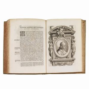 (Storia dell’arte - Illustrati 700)   VASARI, Giorgio.     Vite de’ più eccellenti pittori scultori e architetti.   In Roma, per Niccolò e Marco Pagliarini, 1759-1760.  - Asta LIBRI, MANOSCRITTI E AUTOGRAFI - Associazione Nazionale - Case d'Asta italiane