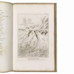 (Illustrati 800)   Alighieri, Dante.   La Divina commedia di Dante Alighieri con tavole in rame.   Firenze, nella tipografia all'insegna dell'Ancora, 1817-1819.  - Asta LIBRI, MANOSCRITTI E AUTOGRAFI - Associazione Nazionale - Case d'Asta italiane