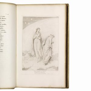 (Illustrati 800)   Alighieri, Dante.   La Divina commedia di Dante Alighieri con tavole in rame.   Firenze, nella tipografia all'insegna dell'Ancora, 1817-1819.  - Asta LIBRI, MANOSCRITTI E AUTOGRAFI - Associazione Nazionale - Case d'Asta italiane