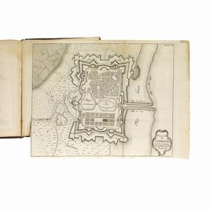 (Fortificazioni)   D’ARENBERG, Ernest.   L’art de la fortification appliqué a la défense des places de guerre d’un diamètre de six cents toises et au-dessus, par lequel on donne les moyens d’augmenter considérablement la force de résistance.   A Vienne, (Imprimerie d’Antoine Strauss), 1824.  - Asta LIBRI, MANOSCRITTI E AUTOGRAFI - Associazione Nazionale - Case d'Asta italiane