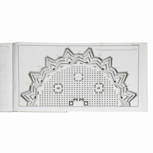 (Fortificazioni)   D’ARENBERG, Ernest.   L’art de la fortification appliqué a la défense des places de guerre d’un diamètre de six cents toises et au-dessus, par lequel on donne les moyens d’augmenter considérablement la force de résistance.   A Vienne, (Imprimerie d’Antoine Strauss), 1824.  - Asta LIBRI, MANOSCRITTI E AUTOGRAFI - Associazione Nazionale - Case d'Asta italiane
