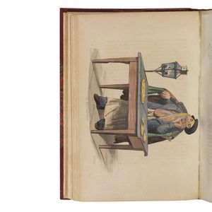 (Napoli - Illustrati 800)   De Bourcard, Francesco.   Usi e Costumi di Napoli e contorni.   Napoli, Gaetano Nobile, 1853-1858.  - Asta LIBRI, MANOSCRITTI E AUTOGRAFI - Associazione Nazionale - Case d'Asta italiane