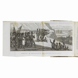 (Napoleone - Illustrati 800)   NORVINS, Jacques.   Storia di Napoleone. Tomo primo [- secondo].   Bastia, Fratelli Fabiani, 1834-1838.  - Asta LIBRI, MANOSCRITTI E AUTOGRAFI - Associazione Nazionale - Case d'Asta italiane