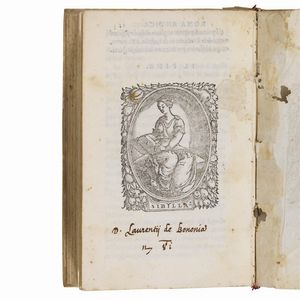 (Roma antica)   FAUNO, Lucio.     Delle antichità della città di Roma … con un Compendio di Roma antica nel fine.   (In Venetia, per Michele Tramezzino, 1552)  - Asta LIBRI, MANOSCRITTI E AUTOGRAFI - Associazione Nazionale - Case d'Asta italiane