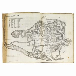(Roma antica - Illustrati 500)   Marliani, Bartolomeo.Vrbis Romae topographia. (Romæ, in ædibus Valerij Dorici & Aloisij fratris, 1544).  - Asta LIBRI, MANOSCRITTI E AUTOGRAFI - Associazione Nazionale - Case d'Asta italiane