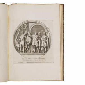 (Roma - Archi - Illustrati 600)   Bellori, Giovanni Pietro.   Veteres arcus Augustorum triumphis insignes ex reliquiis quae Romae adhuc supersunt.   Romae, ad templum S. Mariae de pace [Giovanni Giacomo de Rossi], 1690 (Romae, ex typographia Io. Francisci de Buagni, 1690).  - Asta LIBRI, MANOSCRITTI E AUTOGRAFI - Associazione Nazionale - Case d'Asta italiane