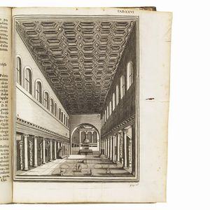 (Roma - Chiese - Illustrati 600)   CIAMPINI, Giovanni Giustino.   De Sacris Aedificis a Costantino Magno constructis.   Romae&igrave;, apud Joannem Jacobum Komarek, 1693.  - Asta LIBRI, MANOSCRITTI E AUTOGRAFI - Associazione Nazionale - Case d'Asta italiane