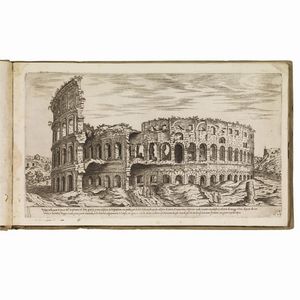 (Roma - Vedute - Illustrati 600) [  Du Pérac, Étienne.   I vestigi dell’antichità di Roma …   In Roma, appresso Giombatista de Rossi milanese in piazza Nauona, 1653  ].  - Asta LIBRI, MANOSCRITTI E AUTOGRAFI - Associazione Nazionale - Case d'Asta italiane