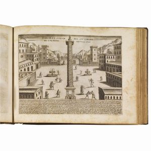 (Roma antica - Illustrati 600)   LAURO, Giacomo.   Antiquae Urbis Splendor  . Romae, 1612.  - Asta LIBRI, MANOSCRITTI E AUTOGRAFI - Associazione Nazionale - Case d'Asta italiane