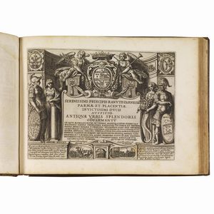 (Roma antica - Illustrati 600)   LAURO, Giacomo.   Antiquae Urbis Splendor  . Romae, 1612.  - Asta LIBRI, MANOSCRITTI E AUTOGRAFI - Associazione Nazionale - Case d'Asta italiane