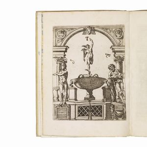 (Roma - Fontane - Illustrati 600)   PARASACCHI, Domenico.     Raccolta delle principali fontane dell&rsquo;inclitta citt&agrave; di Roma     con la noua agiunta dis.e da Girolamo Felice romano et intag.e da Pietro Miotte …     Matteo Gregorio De Rossi D.D.D.   [In Roma, appresso Gio. Batt.a de Rossi in p.a Nauona, 1647].  - Asta LIBRI, MANOSCRITTI E AUTOGRAFI - Associazione Nazionale - Case d'Asta italiane
