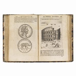 (Roma antica - Guida - Illustrati 600)   TOTTI, Pompilio.   Ritratto di Roma antica.   In Roma, per Andrea Fei a spese di Pompilio Totti libraro, 1627.  - Asta LIBRI, MANOSCRITTI E AUTOGRAFI - Associazione Nazionale - Case d'Asta italiane