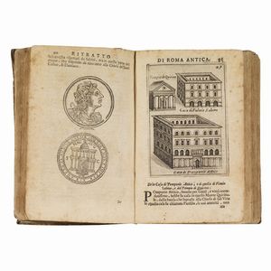 (Roma antica - Guida - Illustrati 600)   TOTTI, Pompilio.     Ritratto di Roma antica […] Seconda impressione  .     In Roma, per Andrea Fei. A spese di Pompilio Totti, 1633.  - Asta LIBRI, MANOSCRITTI E AUTOGRAFI - Associazione Nazionale - Case d'Asta italiane
