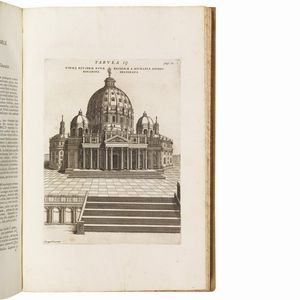 (Roma - San Pietro - Illustrati 700).   BUONANNI, Filippo.   Numismata summorum pontificum templi vaticani fabricam indicantia.   Romae, ex typographia Georgii Plachi, apud S. Marcum, 1715.  - Asta LIBRI, MANOSCRITTI E AUTOGRAFI - Associazione Nazionale - Case d'Asta italiane