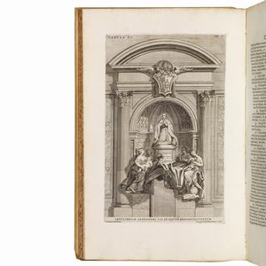 (Roma - San Pietro - Illustrati 700).   BUONANNI, Filippo.   Numismata summorum pontificum templi vaticani fabricam indicantia.   Romae, ex typographia Georgii Plachi, apud S. Marcum, 1715.  - Asta LIBRI, MANOSCRITTI E AUTOGRAFI - Associazione Nazionale - Case d'Asta italiane