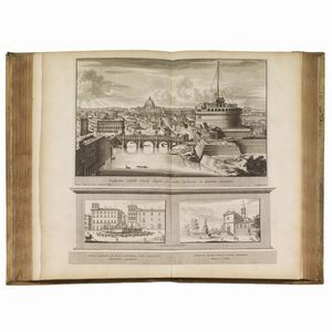 (Roma - Illustrati 700)   DESEINE, François-Jacques.   Beschryving van oud en niew Rome.   Amsterdam, Halma, 1704.  - Asta LIBRI, MANOSCRITTI E AUTOGRAFI - Associazione Nazionale - Case d'Asta italiane
