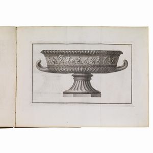 (Roma - Vedute - Illustrati 700)   MAGNAN, Dominique.   La ville de Rome ou description abregée de cette superbe ville, divisée en quatre volumes et ornée de 425 planches en taille douce. Tome 1. [-4].   A Rome, Archange Casaletti, chez Venan. Monaldini, Bouchard et Gravier, Gregoire Settari, 1778.  - Asta LIBRI, MANOSCRITTI E AUTOGRAFI - Associazione Nazionale - Case d'Asta italiane