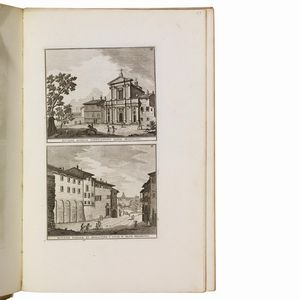 (Roma - Vedute - Illustrati 700)   MAGNAN, Dominique.   La ville de Rome ou description abregée de cette superbe ville, divisée en quatre volumes et ornée de 425 planches en taille douce. Tome 1. [-4].   A Rome, Archange Casaletti, chez Venan. Monaldini, Bouchard et Gravier, Gregoire Settari, 1778.  - Asta LIBRI, MANOSCRITTI E AUTOGRAFI - Associazione Nazionale - Case d'Asta italiane