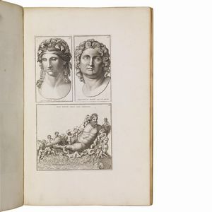 (Roma - Vedute - Illustrati 700)   MAGNAN, Dominique.   La ville de Rome ou description abregée de cette superbe ville, divisée en quatre volumes et ornée de 425 planches en taille douce. Tome 1. [-4].   A Rome, Archange Casaletti, chez Venan. Monaldini, Bouchard et Gravier, Gregoire Settari, 1778.  - Asta LIBRI, MANOSCRITTI E AUTOGRAFI - Associazione Nazionale - Case d'Asta italiane