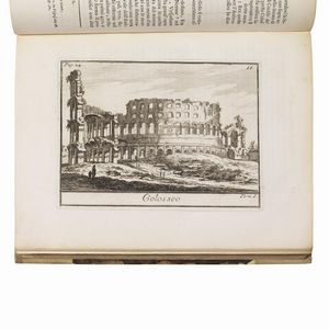 (Roma antica - Illustrati 700)   VENUTI, Ridolfino.   Accurata, e succinta descrizione topografica delle antichit&agrave; di Roma … Parte prima [- seconda].   In Roma, presso Gio Battista Bernab&ograve;, e Giuseppe Lazzarini, 1763.  - Asta LIBRI, MANOSCRITTI E AUTOGRAFI - Associazione Nazionale - Case d'Asta italiane