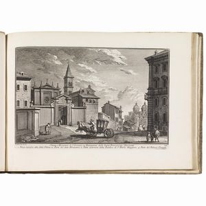 (Roma - Vedute - Illustrati 700)   VASI, Giuseppe.   Delle magnificenze di Roma antica e moderna libro primo [-decimo]   […]  .   In Roma, nella stamperia del Chracas presso S. Marco al Corso, 1747-1761.  - Asta LIBRI, MANOSCRITTI E AUTOGRAFI - Associazione Nazionale - Case d'Asta italiane