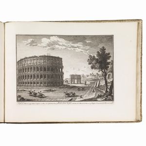 (Roma - Vedute - Illustrati 700)   VASI, Giuseppe.   Delle magnificenze di Roma antica e moderna libro primo [-decimo]   […]  .   In Roma, nella stamperia del Chracas presso S. Marco al Corso, 1747-1761.  - Asta LIBRI, MANOSCRITTI E AUTOGRAFI - Associazione Nazionale - Case d'Asta italiane