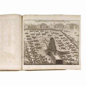 (Roma - Vaticano - Architettura - Illustrati 700)   ZABAGLIA, Nicola.     Castelli e ponti di maestro Nicola Zabaglia, con alcune ingegnose pratiche, e con la descrizione del trasporto dell’Obelisco Vaticano.   In Roma, nella stamperia di Niccolò, e Marco Pagliarini, 1743.  - Asta LIBRI, MANOSCRITTI E AUTOGRAFI - Associazione Nazionale - Case d'Asta italiane