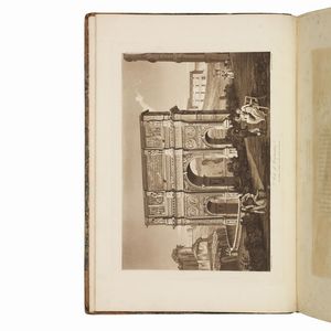 (Roma - Vedute - Illustrati 800)   ABBOTT, Henry.     Antiquities of Rome; comprising twenty-four select views of its principal ruins: illustrated by a panoramic outline of the modern city, taken from the capitol. From drawings by Henry Abbott, esq. made in the year 1818.   London, printed by John Tyler, Rathbone place; and published by Baldwin, Cradock, and Joy, Paternoster row, 1820.  - Asta LIBRI, MANOSCRITTI E AUTOGRAFI - Associazione Nazionale - Case d'Asta italiane