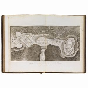 (Roma - Frascati - Illustrati 800)   CANINA, Luigi.     Descrizione dell’antico Tusculo.   Roma, dai tipi dello stesso Canina, 1841.  - Asta LIBRI, MANOSCRITTI E AUTOGRAFI - Associazione Nazionale - Case d'Asta italiane