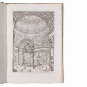 (Roma - Chiese - Illustrati 800)   FONTANA, Giacomo.   Raccolta delle migliori Chiese di Roma e suburbane.   Roma, Gio. Bat. Marini, 1833-1838.  - Asta LIBRI, MANOSCRITTI E AUTOGRAFI - Associazione Nazionale - Case d'Asta italiane