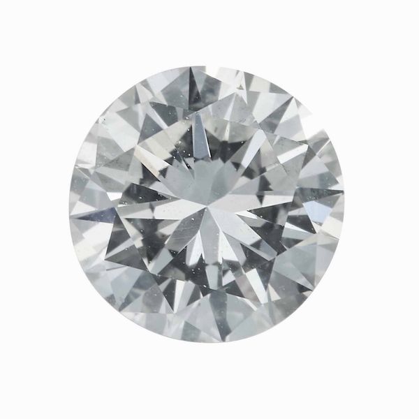 Diamante taglio brillante di ct 1.01, colore J, caratteristiche interne VS2, fluorescenza UV debole  - Asta Fine Jewels - Associazione Nazionale - Case d'Asta italiane