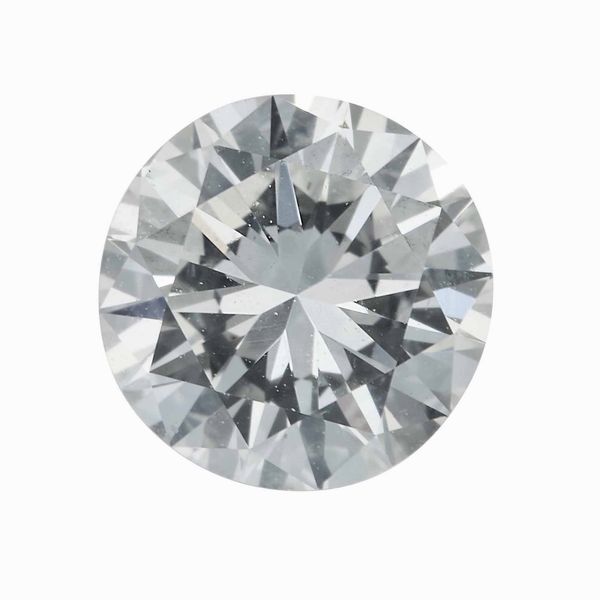 Diamante taglio brillante di ct 1.01, colore J, caratteristiche interne VS2, fluorescenza UV debole  - Asta Fine Jewels - Associazione Nazionale - Case d'Asta italiane