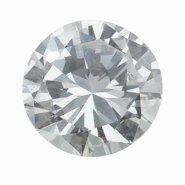 Diamante taglio brillante di ct 1.57, colore D, caratteristiche interne VS1, fluorescenza UV nulla  - Asta Fine Jewels - Associazione Nazionale - Case d'Asta italiane