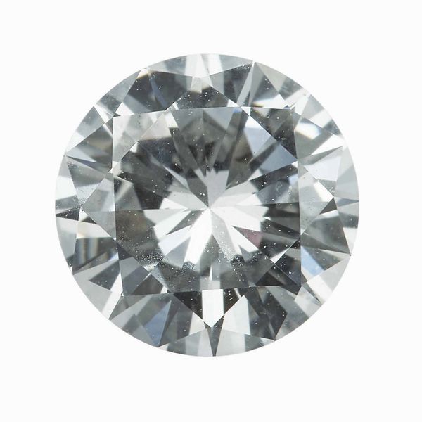 Diamante taglio brillante di ct 1.74, colore E, caratteristiche interne VS1, fluorescenza UV nulla  - Asta Fine Jewels - Associazione Nazionale - Case d'Asta italiane