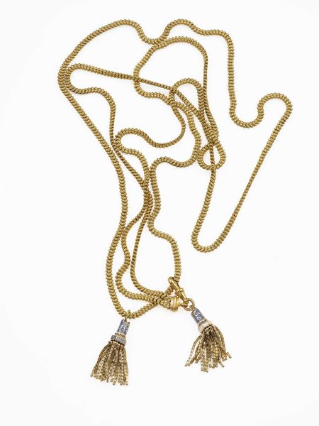 Catena da lorgnette  - Asta Fine Jewels - Associazione Nazionale - Case d'Asta italiane