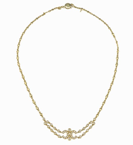 Cartier. Girocollo con diamanti  - Asta Fine Jewels - Associazione Nazionale - Case d'Asta italiane