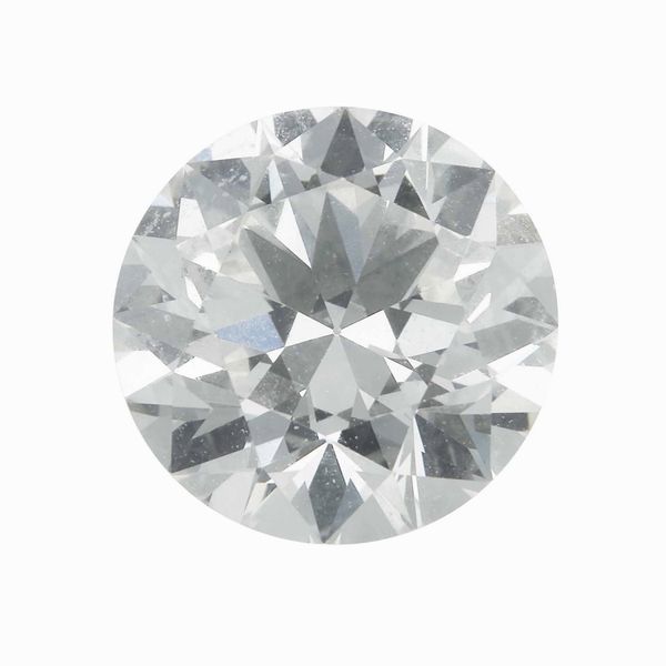 Diamante di vecchio taglio di ct 2.05, colore K, caratteristiche interne VS2, fluorescenza UV nulla  - Asta Fine Jewels - Associazione Nazionale - Case d'Asta italiane