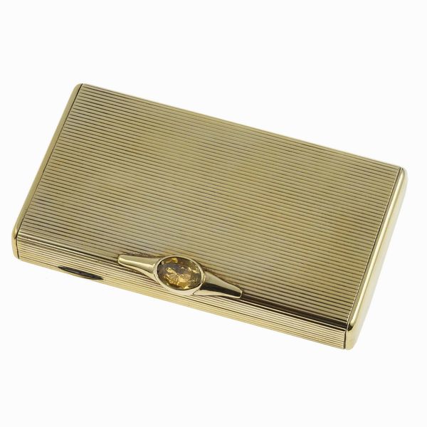 Trousse con quarzo citrino  - Asta Fine Jewels - Associazione Nazionale - Case d'Asta italiane
