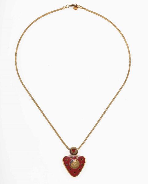 La Nouvelle Bague. Girocollo con smalto  - Asta Fine Jewels - Associazione Nazionale - Case d'Asta italiane