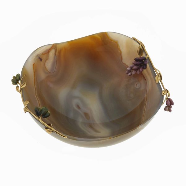 Coppa in agata con smalti policromi  - Asta Fine Jewels - Associazione Nazionale - Case d'Asta italiane