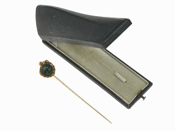 Spillone con pietra dura  - Asta Fine Jewels - Associazione Nazionale - Case d'Asta italiane
