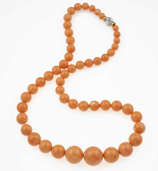 Collana di corallo  - Asta Fine Jewels - Associazione Nazionale - Case d'Asta italiane