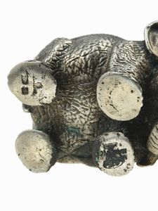 Manifattura Buccellati per Fasano. Coppia di saliere elefanti  - Asta Fine Jewels - Associazione Nazionale - Case d'Asta italiane