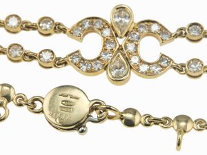 Cartier. Girocollo con diamanti  - Asta Fine Jewels - Associazione Nazionale - Case d'Asta italiane