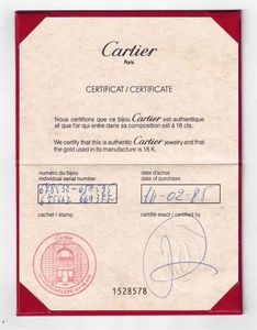 Cartier. Bracciale con charms  - Asta Fine Jewels - Associazione Nazionale - Case d'Asta italiane