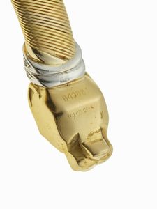 Cartier. Demi-parure Panthre composta da girocollo e bracciale  - Asta Fine Jewels - Associazione Nazionale - Case d'Asta italiane