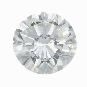 Diamante taglio brillante di ct 2.44, colore M, caratteristiche interne SI1, fluorescenza UV nulla  - Asta Fine Jewels - Associazione Nazionale - Case d'Asta italiane